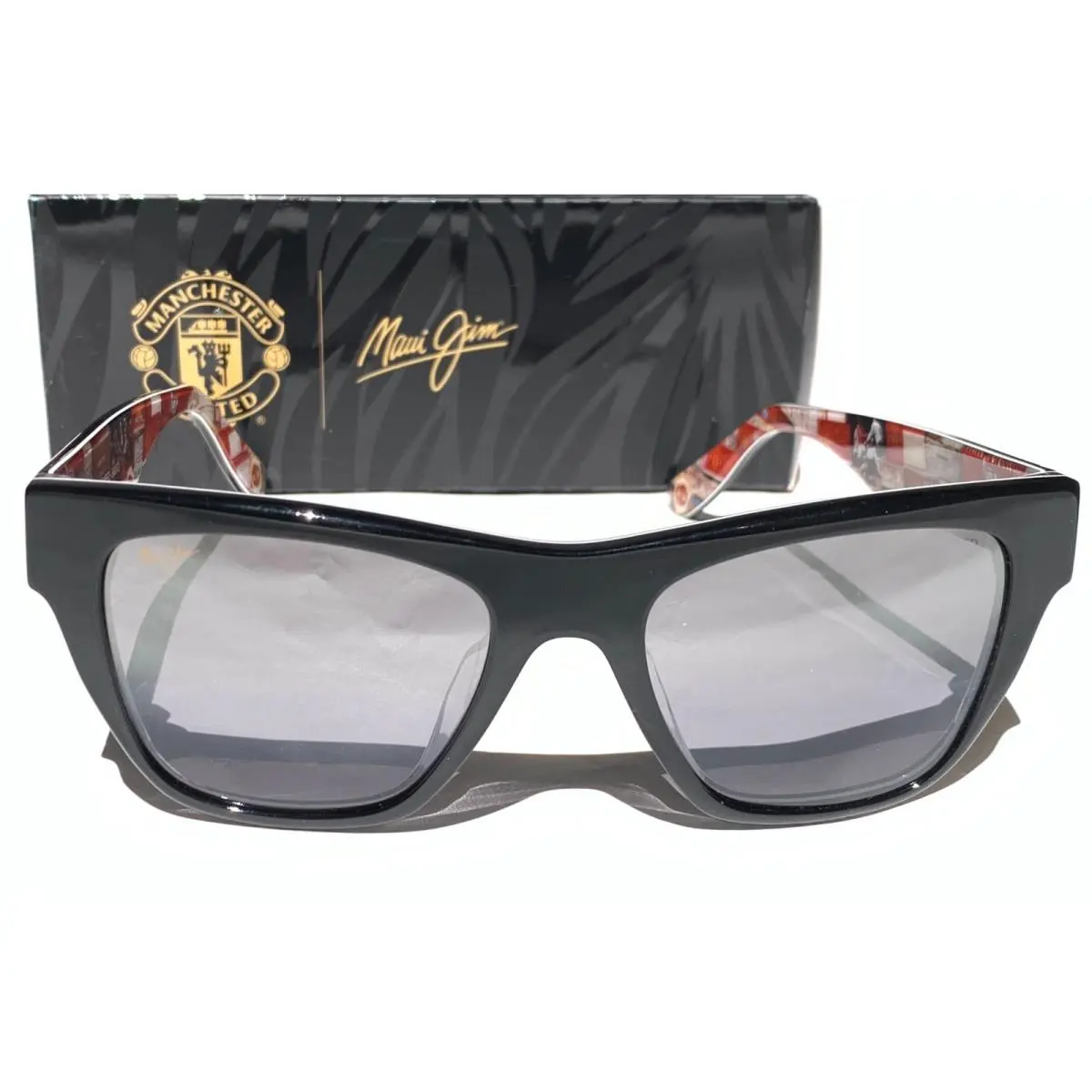 Treble Manchester United Polarized Dual Mirror Sunglass MJ832-36UTD by Maui Jim