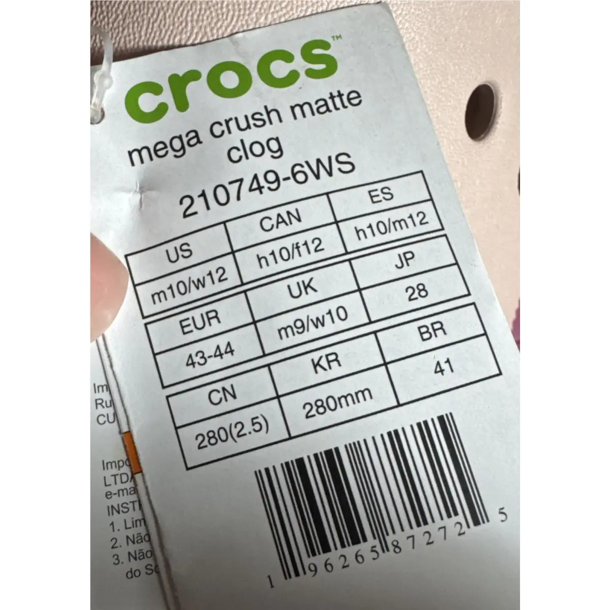 Crocs shoes - Crocs Classic - Classic - Quartz 6