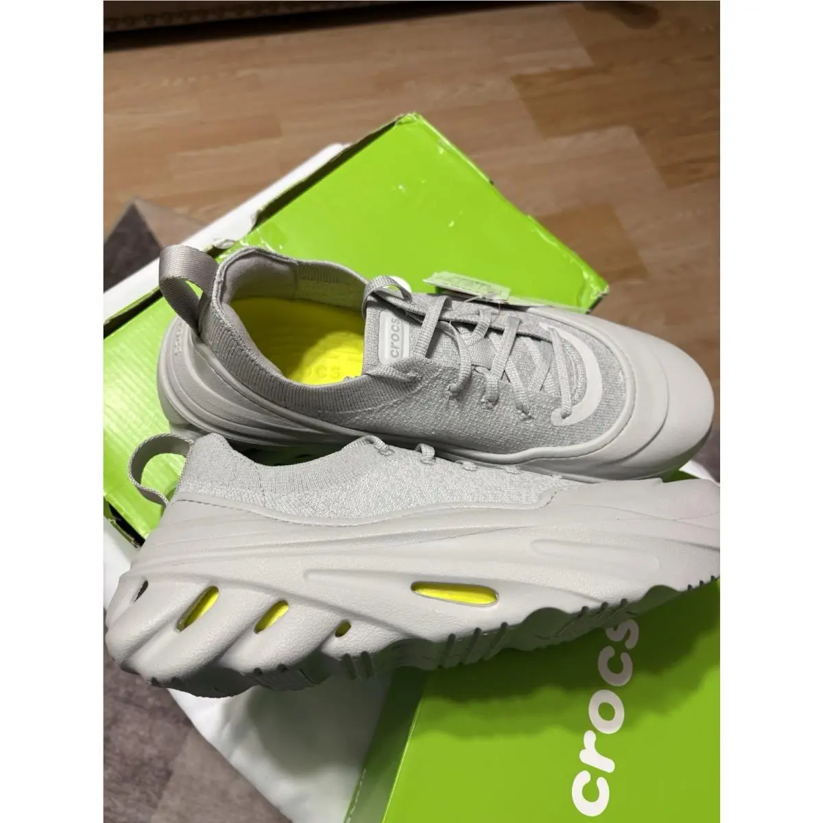 Crocs shoes - Crocs Echo Surge - Echo Surge - 2100791rq - Lt Grey (UPC: 0196265765676) 1