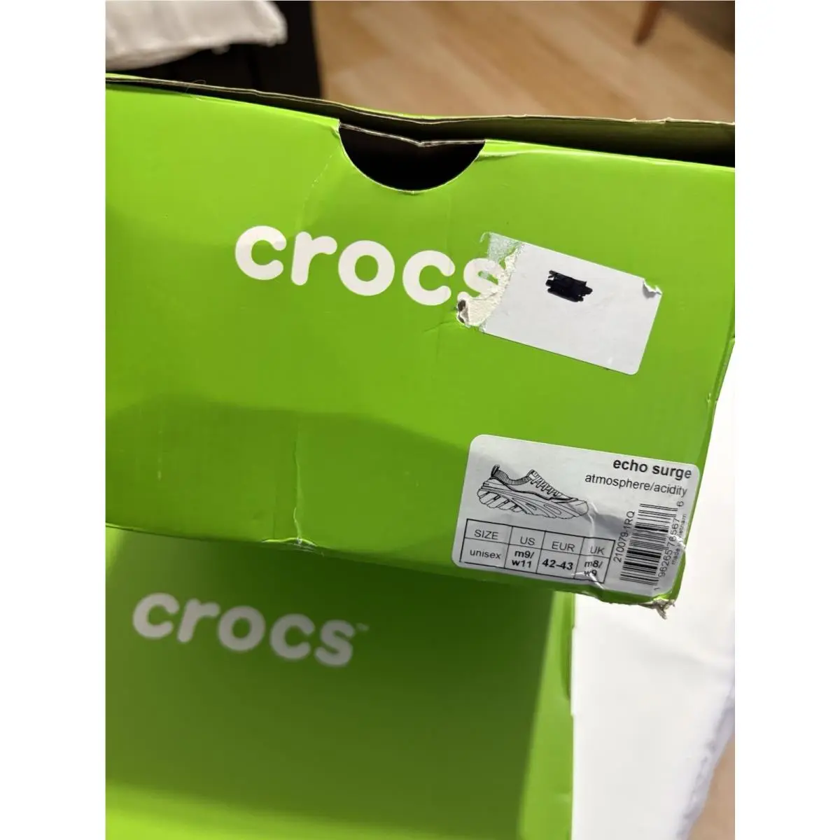 Crocs shoes - Crocs Echo Surge - Echo Surge - 2100791rq - Lt Grey (UPC: 0196265765676) 5
