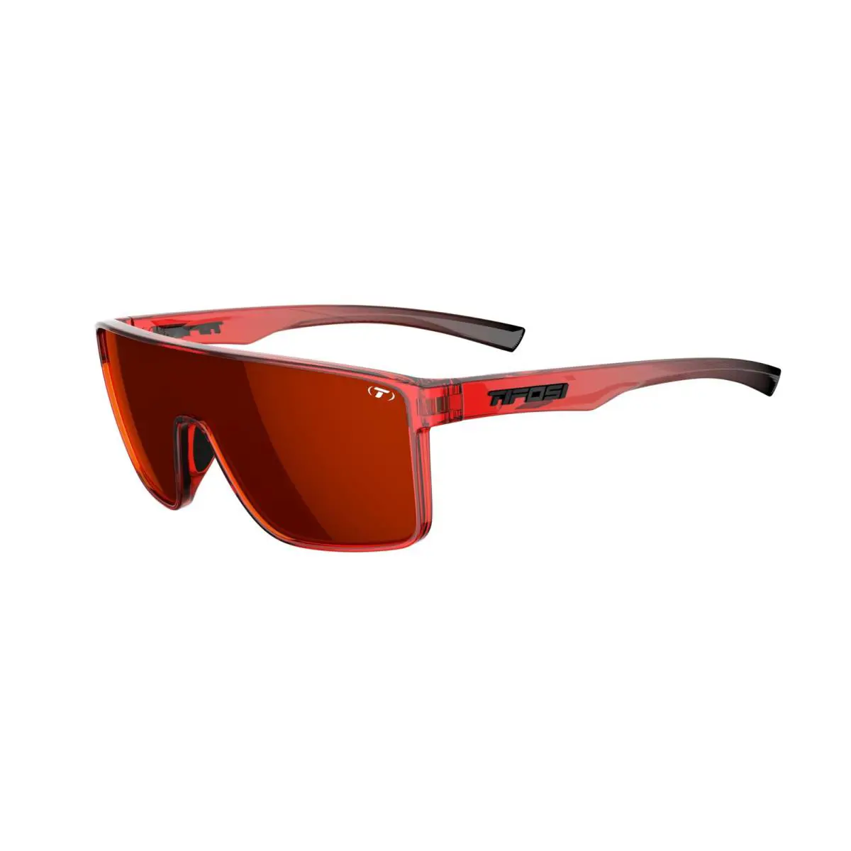 Crystal Red Fade Smoke Red Mirror Sunglasses Ultra Light Frame 100 UV by Tifosi