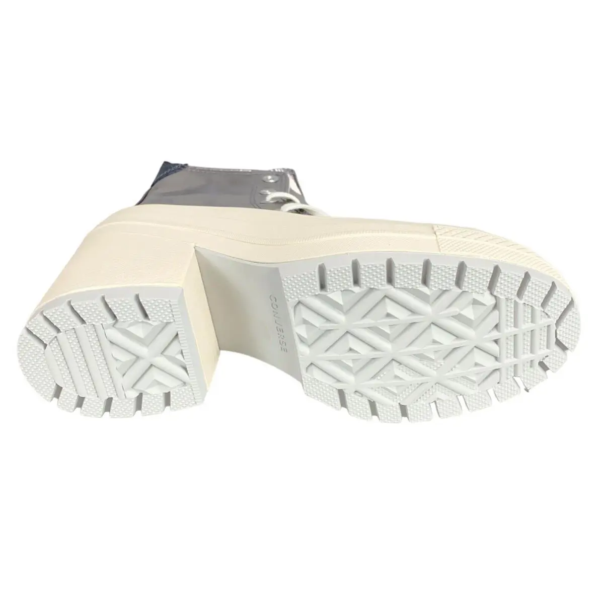 Converse shoes - Converse Chuck 70 De Luxe Heel Hi - A09896C - Silver 3