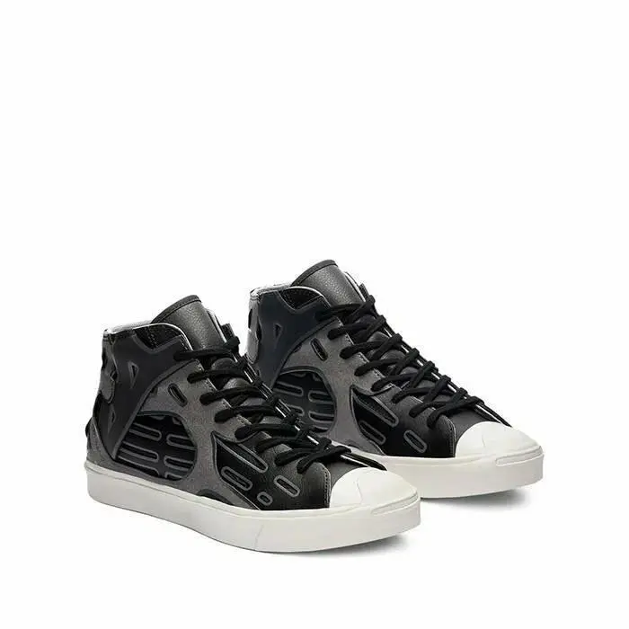 Converse shoes - Converse Jack Purcell Mid 169008C - 169008C - Gray 2