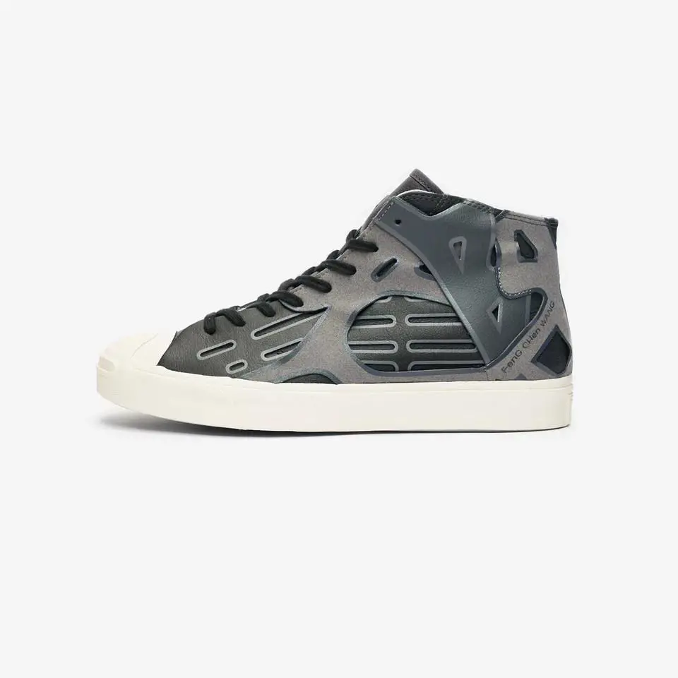 Converse shoes - Converse Jack Purcell Mid 169008C - 169008C - Gray 0