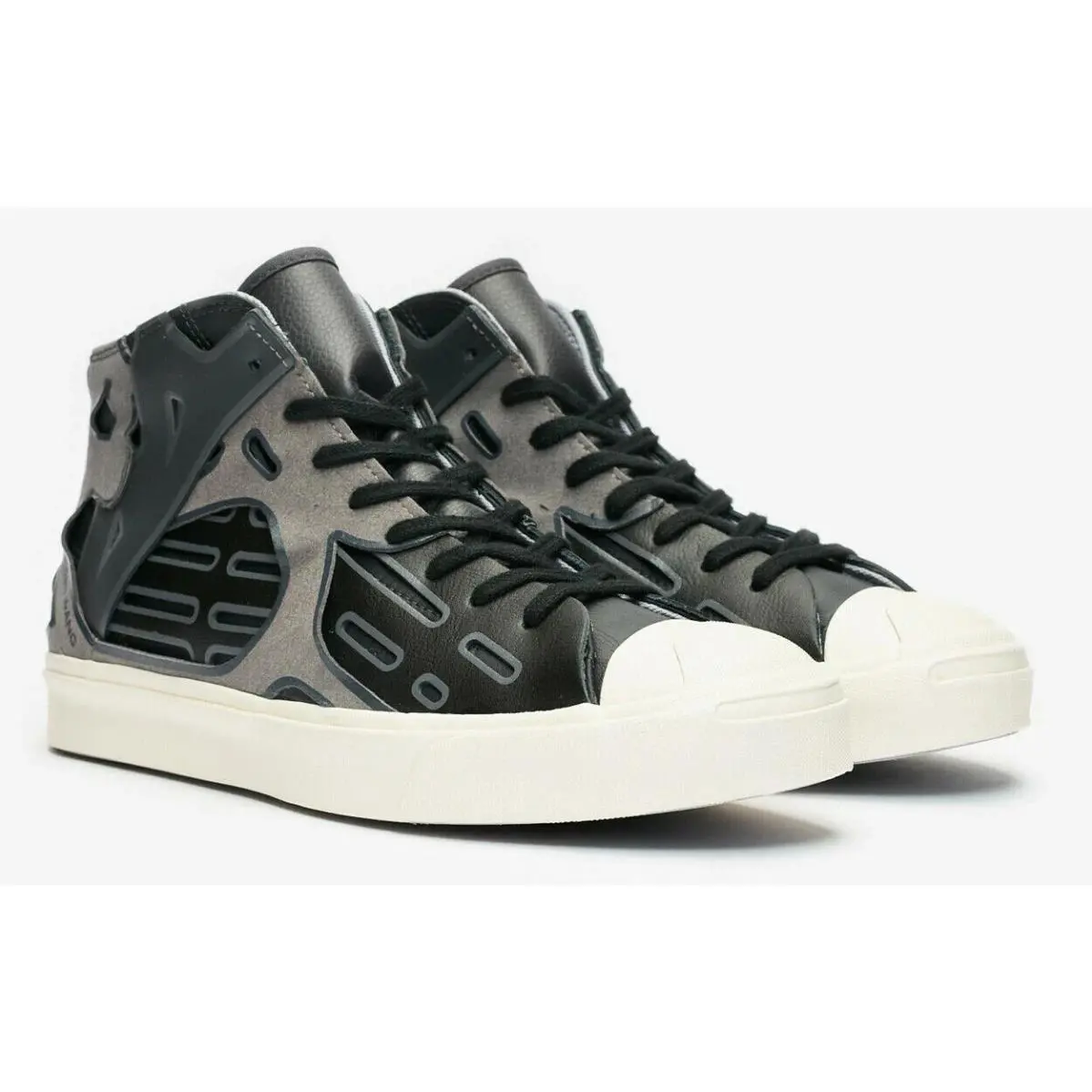 Converse shoes - Converse Jack Purcell Mid 169008C - 169008C - Gray 1