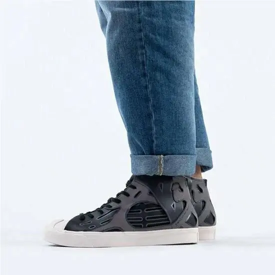 Converse shoes - Converse Jack Purcell Mid 169008C - 169008C - Gray 4