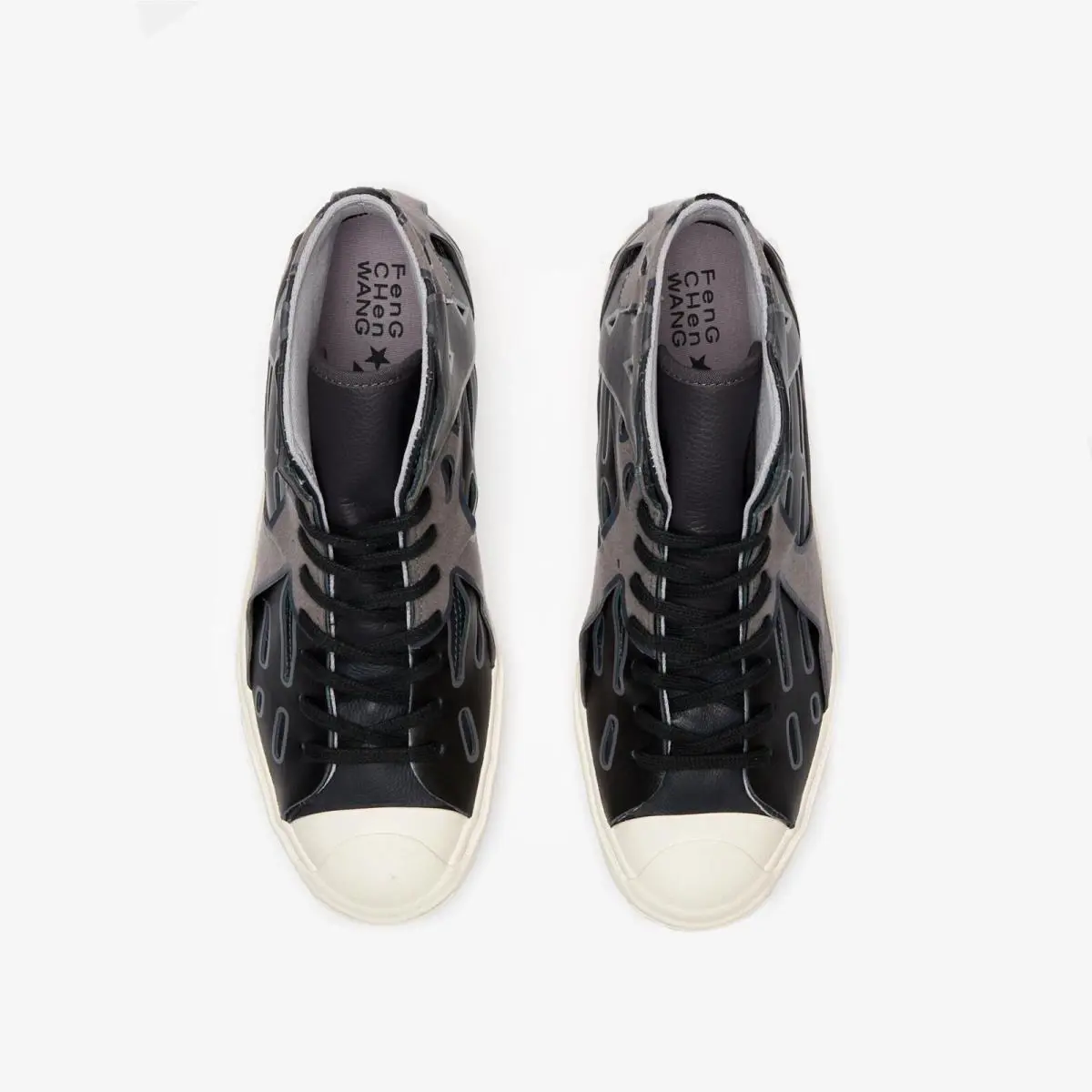 Converse shoes - Converse Jack Purcell Mid 169008C - 169008C - Gray 5