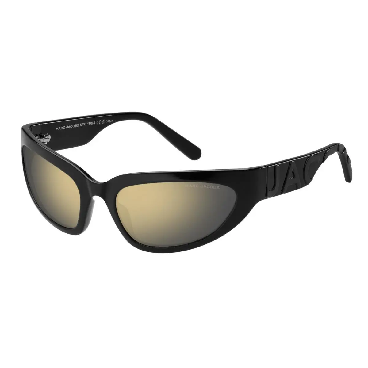 Marc Jacobs MJ738S-08A-61 Sunglasses Size 61mm 125mm 20 Black Sunglasses SU - Frame: black, Lens: bronze