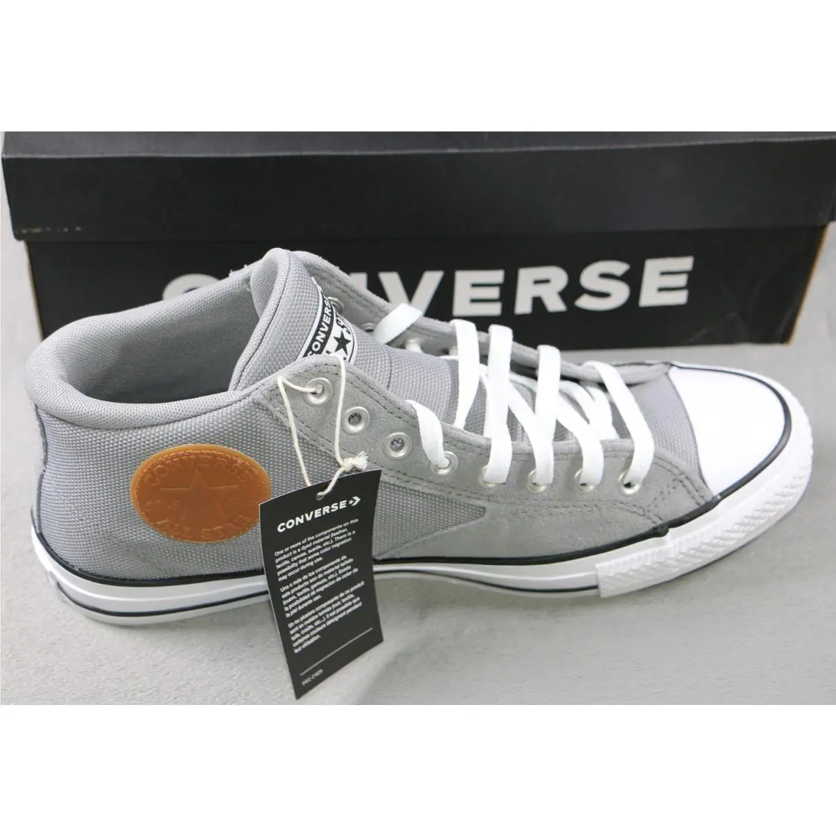 Converse shoes - Converse CTAS Malden Street Mid - Gray 8