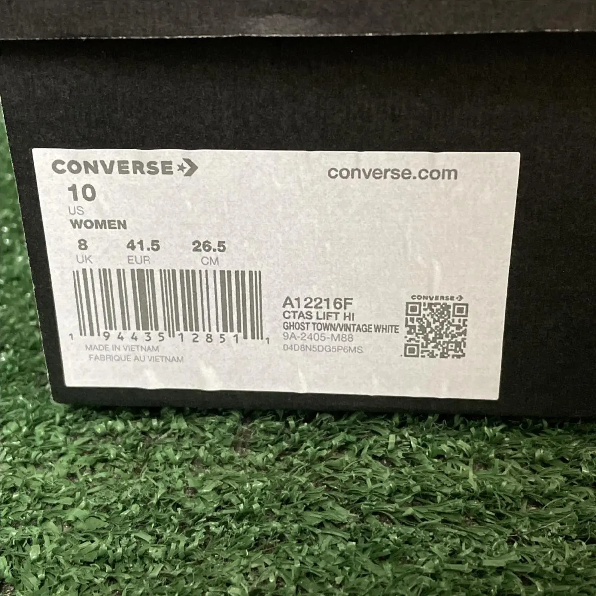 Converse shoes - Converse Chuck Taylor - Chuck Taylor - A12216F - Grey 8
