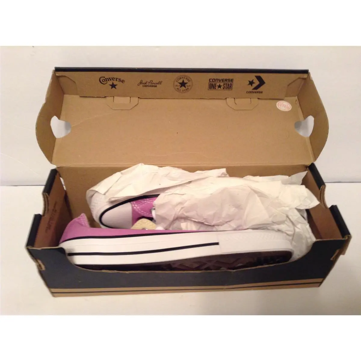 Converse shoes - Converse Chuck Taylor All Star OX - 155576F - Fuchsia Glow (UPC: 888754337517) 3
