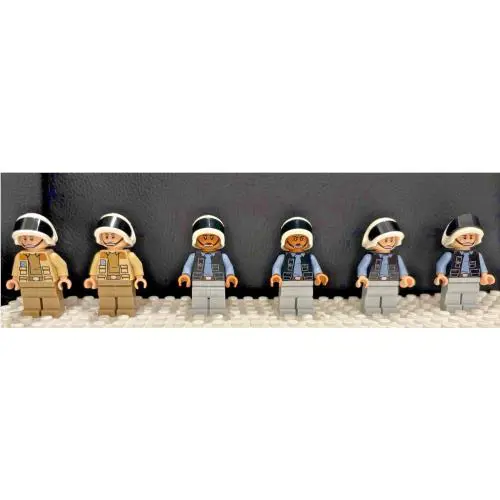 Lego Star Wars: 40755 Imperial Dropship Vs. Rebel Scout Minifigures - You Pick Mixed Rebels - 6 - Pack