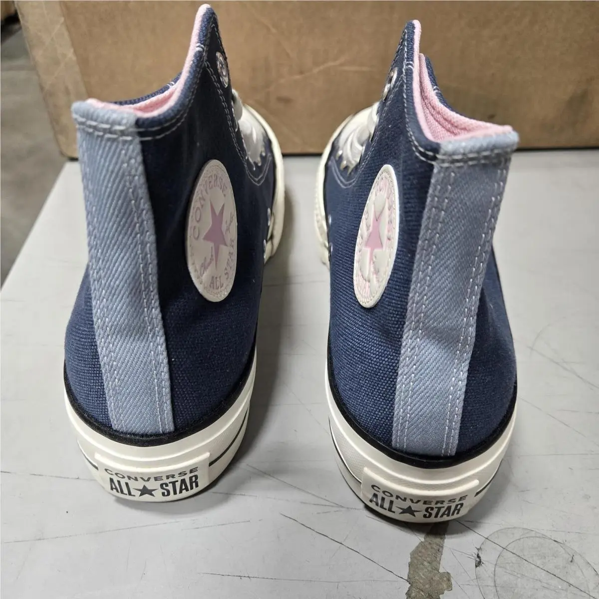 Converse shoes - A03821C - A03821C - Navy/Egret/Sunrise Pink (UPC: 194434065961) 0