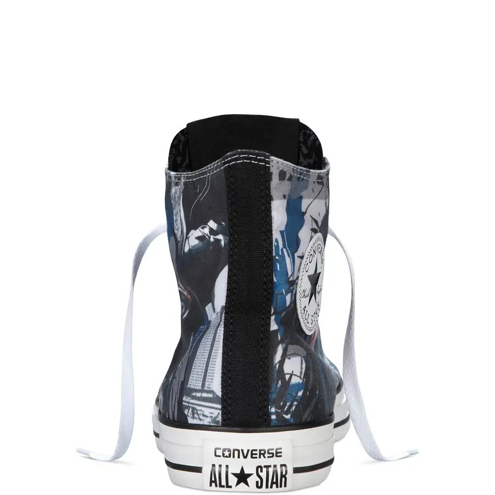 Converse shoes - Converse Chuck Taylor All Star CT Hi DC Comics - 148380C - Larkspur Blue/Gravel Grey/Black/White (UPC: 886955565258) 4