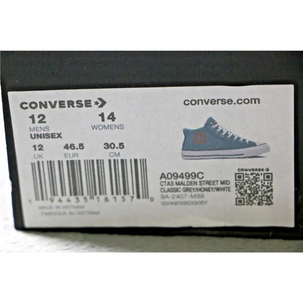 Converse shoes - Converse CTAS Malden Street Mid - Gray 0