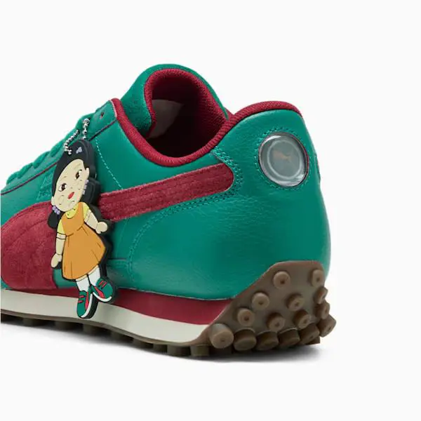 Puma shoes - PUMA Easy Rider - Easy Rider - 39943101 - Intense Red/Dark Pine 5