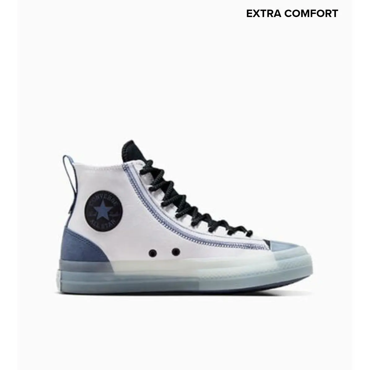 Converse Chuck Taylor All Star High Tops CX EXP2 Women 9 Men 7 White Blue - White, Blue, Black
