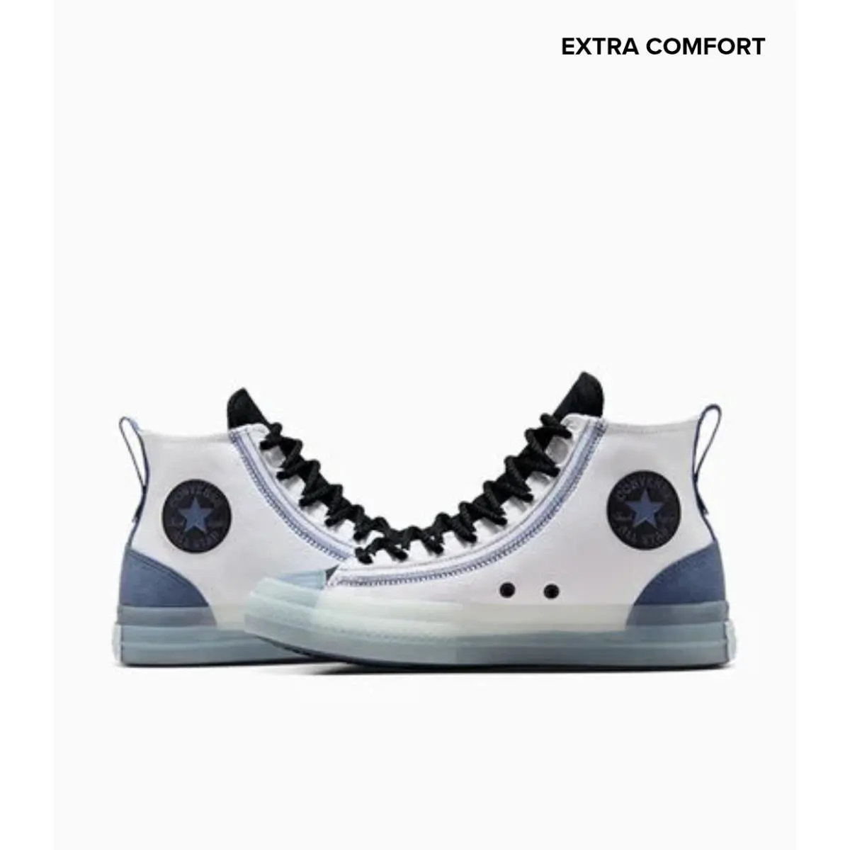 Converse shoes - Converse Chuck Taylor All Star High Top - White, Blue, Black 3