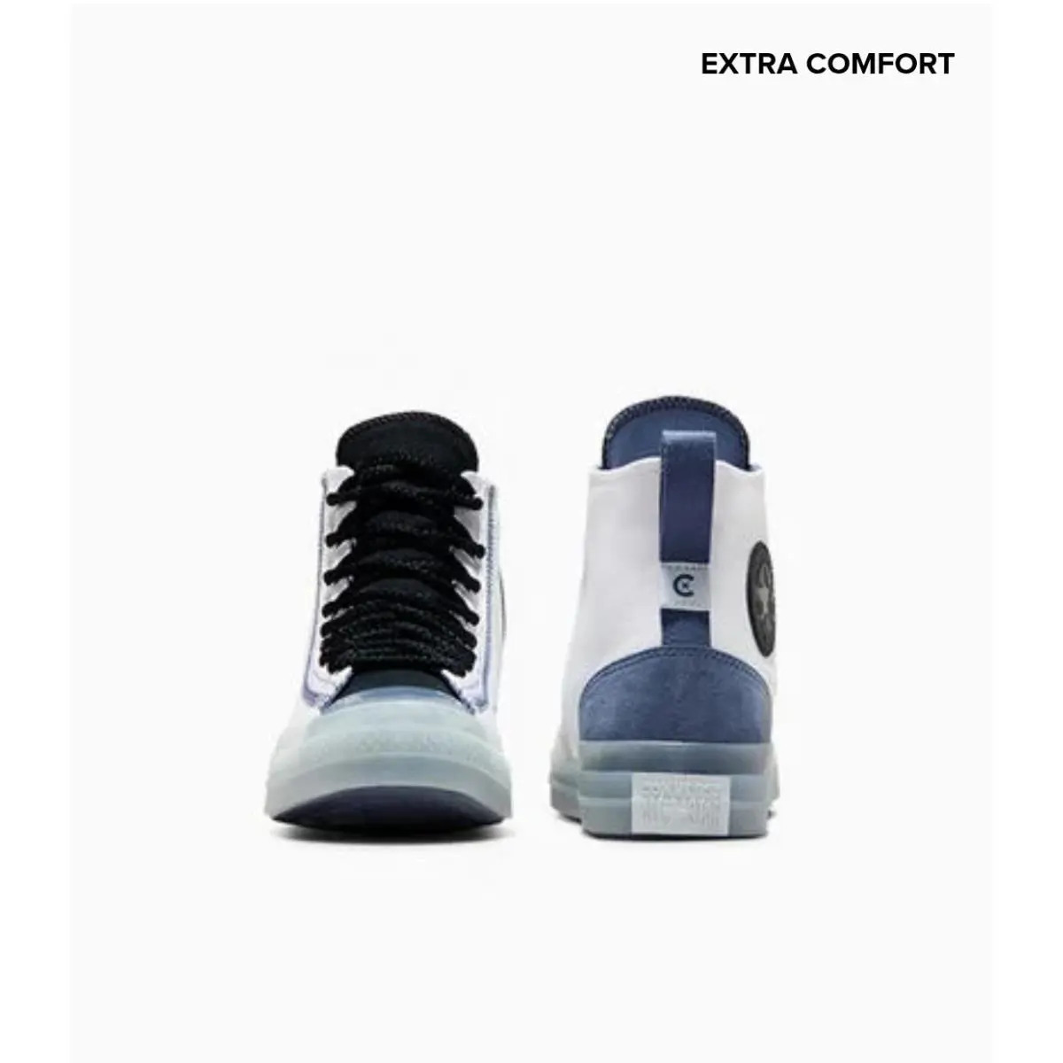 Converse shoes - Converse Chuck Taylor All Star High Top - White, Blue, Black 4