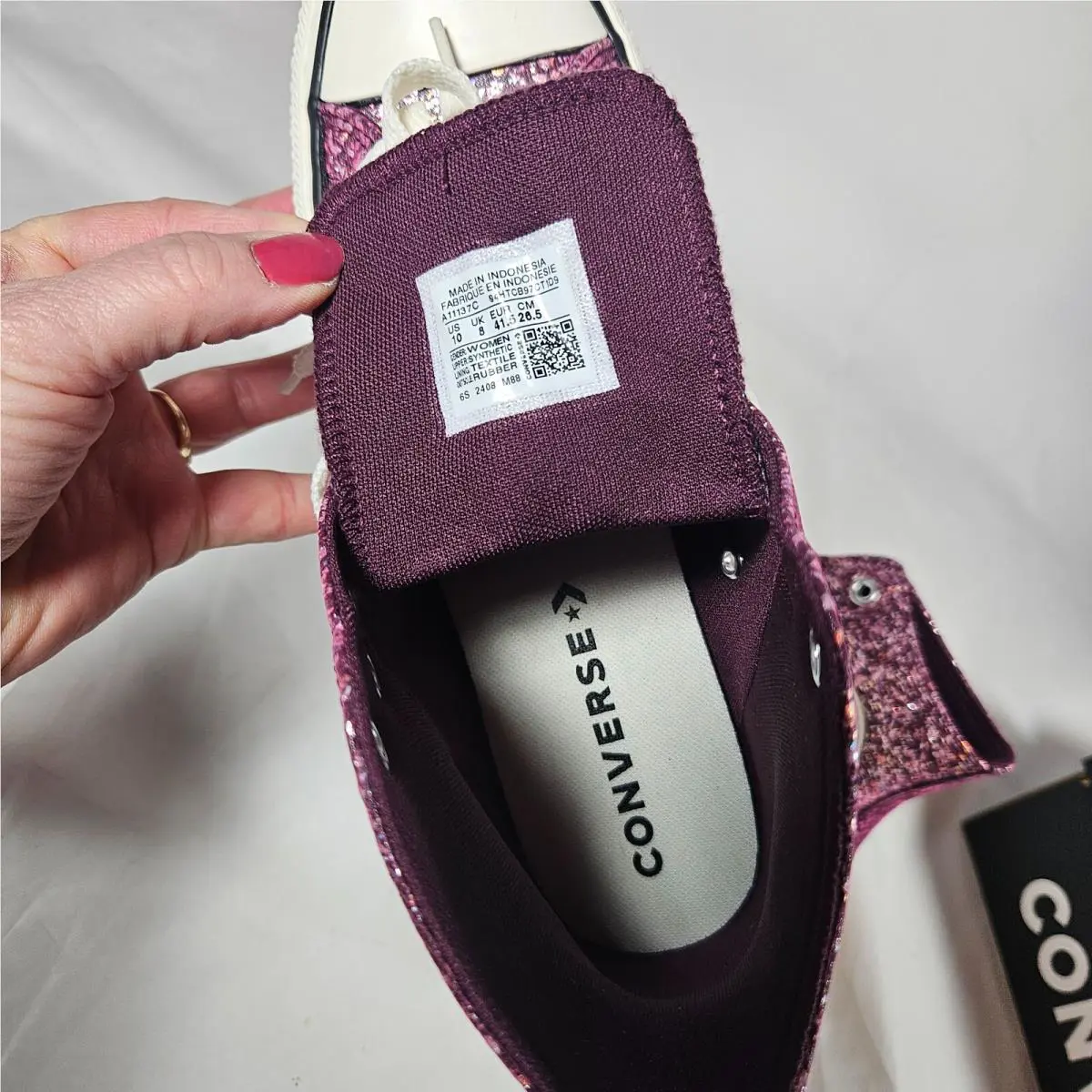 Converse shoes - Converse CTAS Hi - CTAS - Pink (UPC: 194435171807) 7