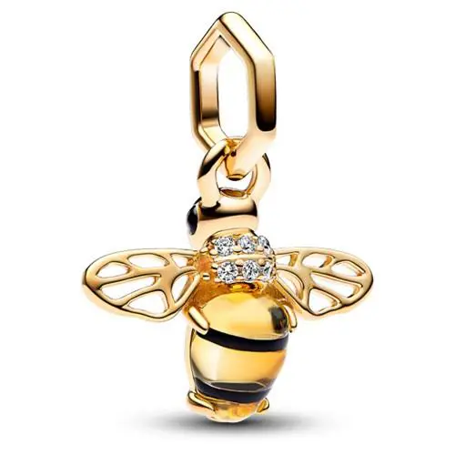 Pandora Sparkling Bee Dangle Charm 762672C01