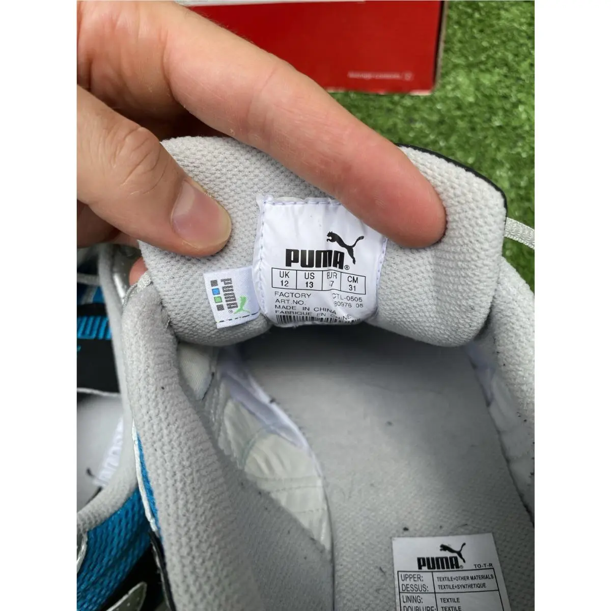 Puma shoes - Blue 4