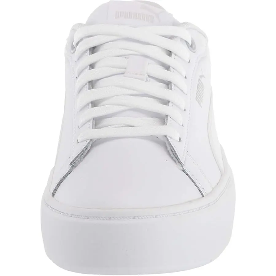 Puma shoes - PUMA Smash Platform V2 L C Lace Up - 39400601 - White 0