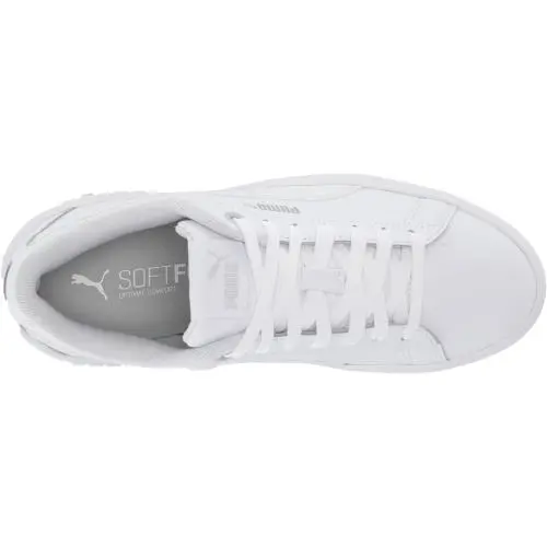 Puma shoes - PUMA Smash Platform V2 L C Lace Up - 39400601 - White 3