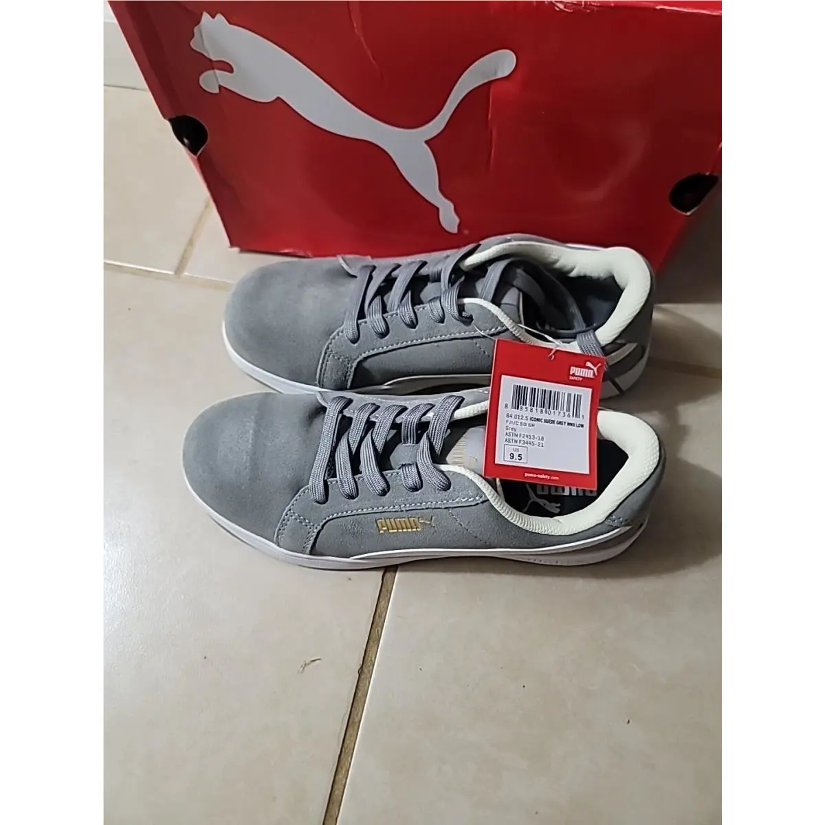 Puma shoes - PUMA Suede - Suede - Gray 0