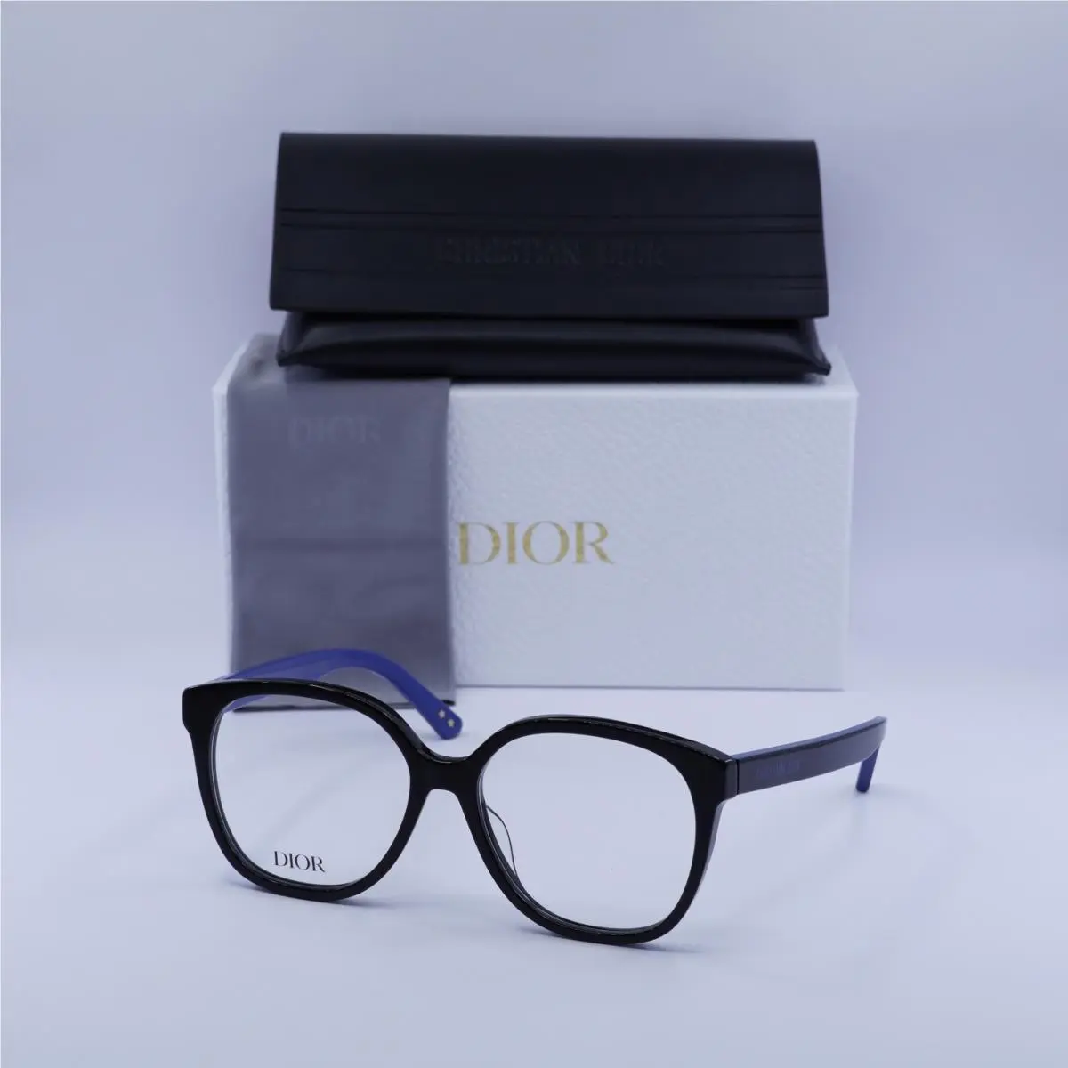 Dior Laparisiennedioro S3I 1000 Black 56mm Eyeglasses
