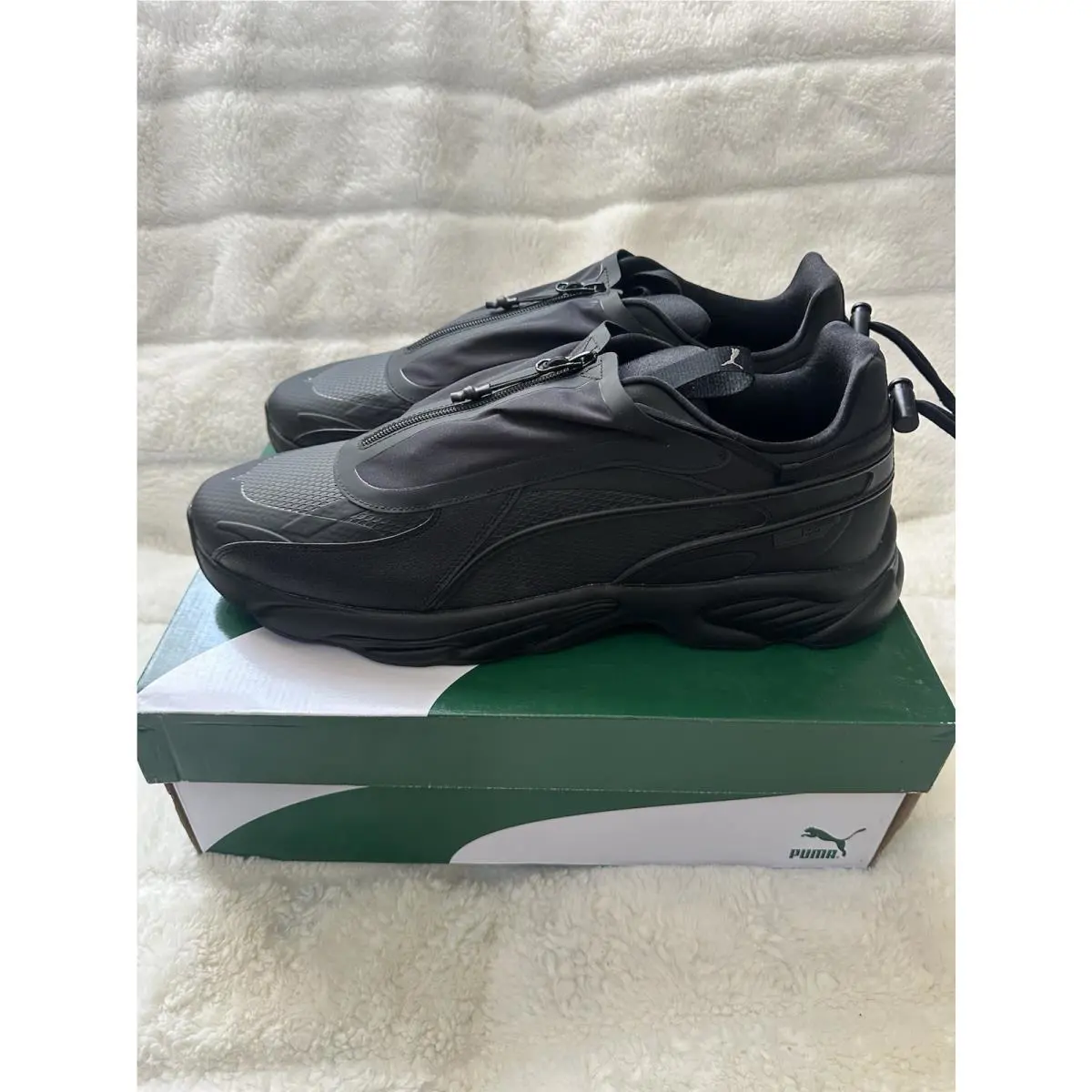 Puma shoes - PUMA RsConnect Ad4pt Lace Up - 380828-01 - Black 1