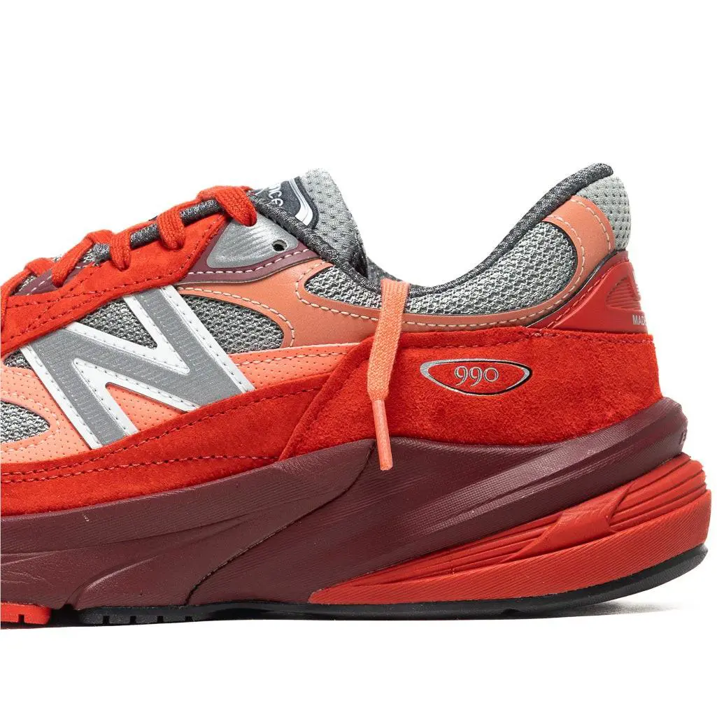 New Balance shoes - New Balance Teddy Santis x 990v6 Made in USA - U990RT6 - Lava 5