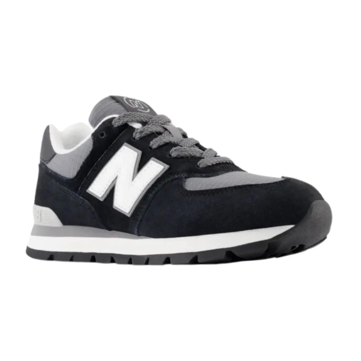 New Balance shoes - BLACK WHITE 4