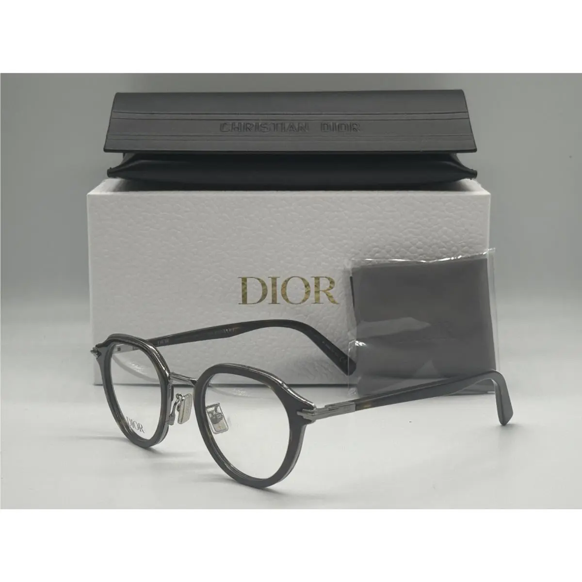 Christian blacksuito R8U 2000 Dark Havana Sunglasses 49-22 by Dior