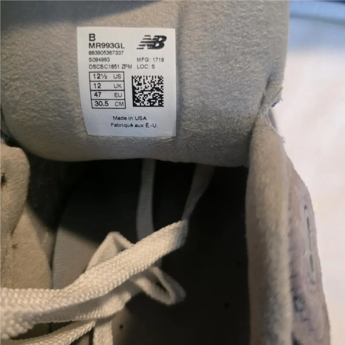 New Balance shoes - New Balance 993 - MR993GL - Grey 8