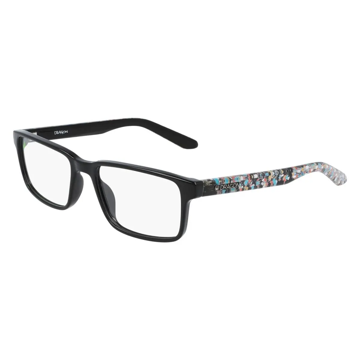 Dragon DR 2028 426 Black Bryan Iguchi Eyeglasses 56/18/145