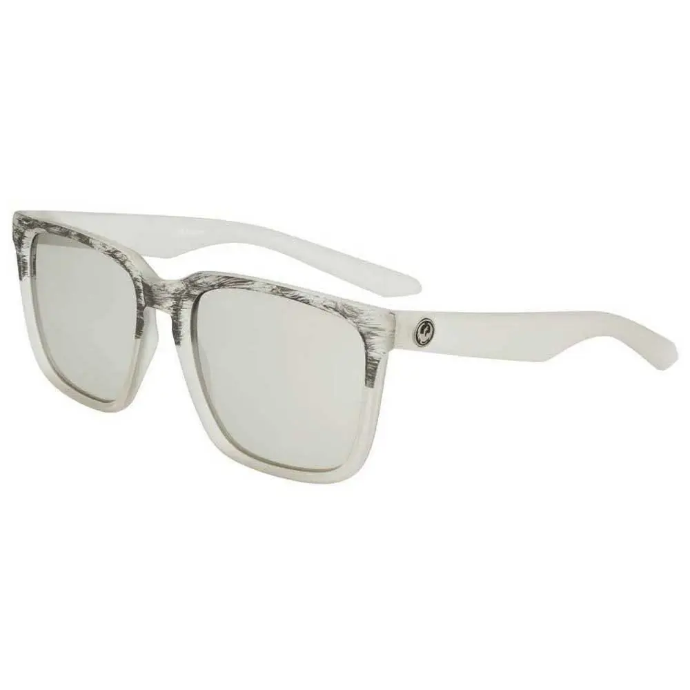 Dragon Baile XL LL Ion 058 Ashwood Sunglasses Silver Ion Luma Lenses - Ashwood, Frame: Multicolor, Lens: Silver