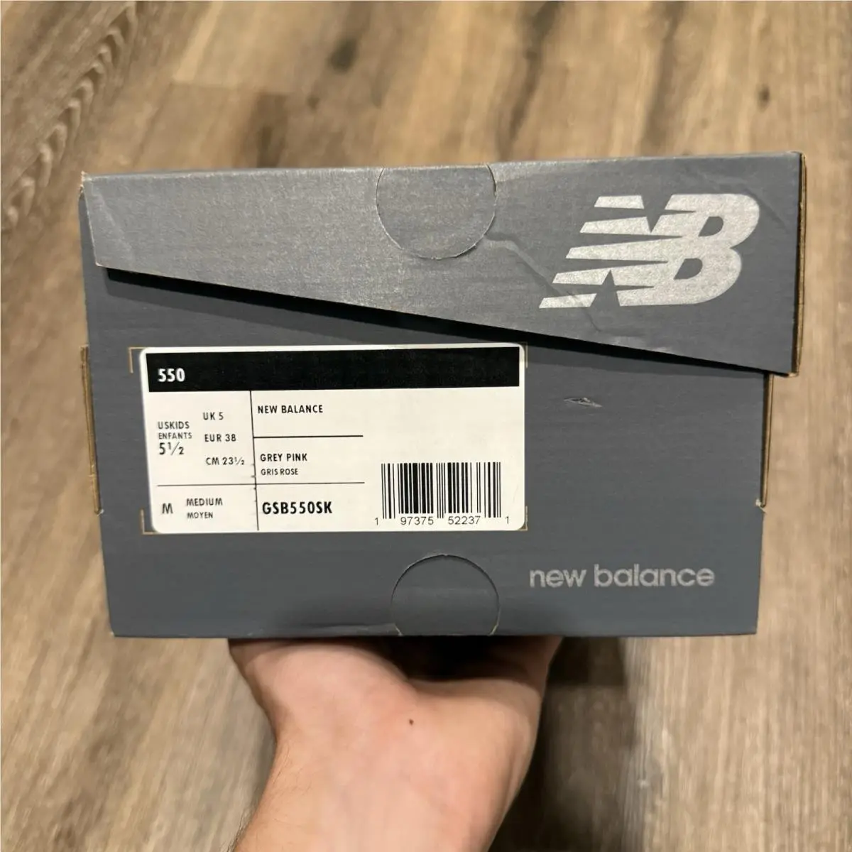 New Balance shoes - New Balance 550 - GSB550SK - White 6