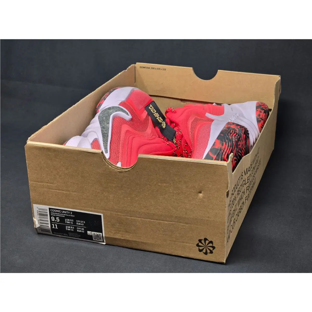 Nike shoes - Nike Cosmic Unity 2 - Cosmic Unity - DH1537-601 - Red 7