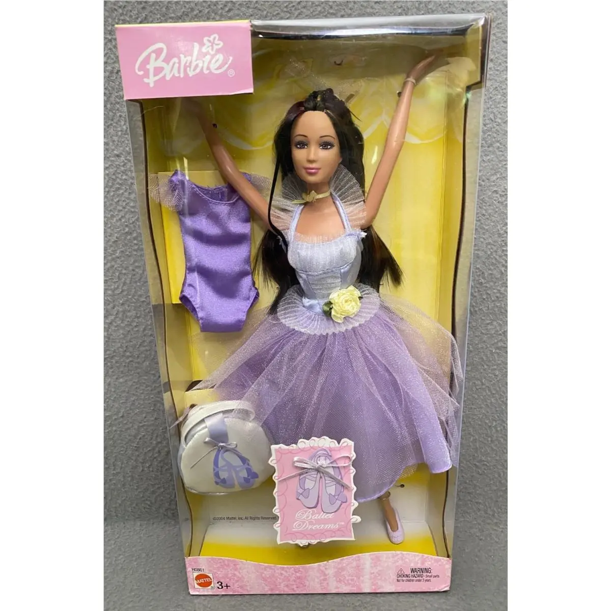 Barbie Ballet Dreams Lea Doll w/ Purple Accessories H0861 Mattel 2004