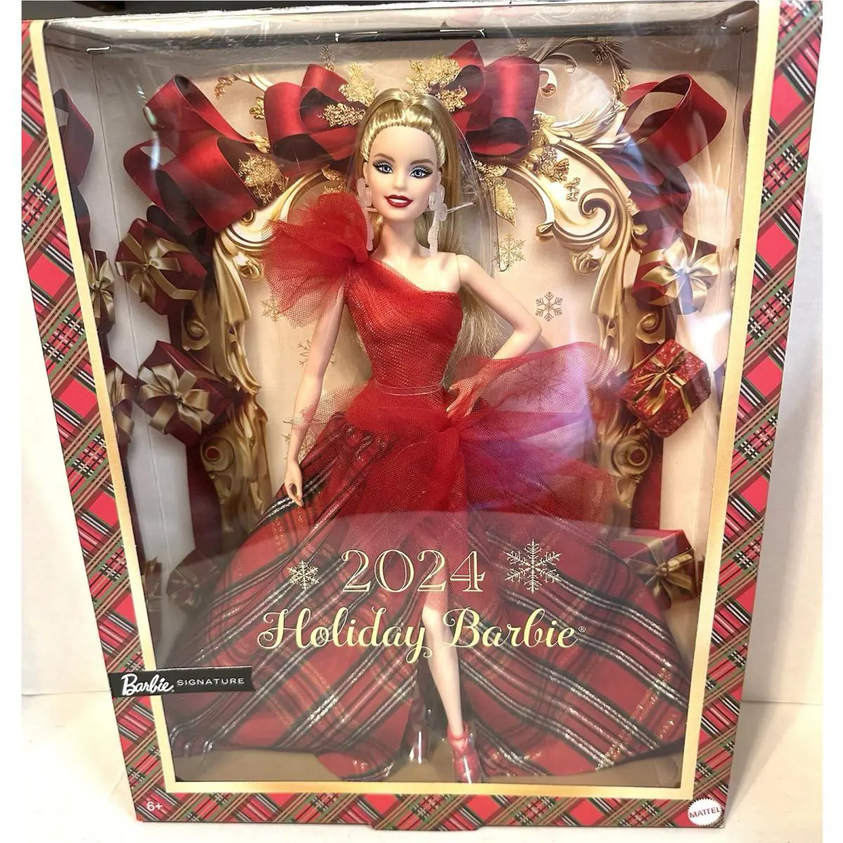 Mattel 2024 Holiday Barbie Doll Barbie Signature Blonde