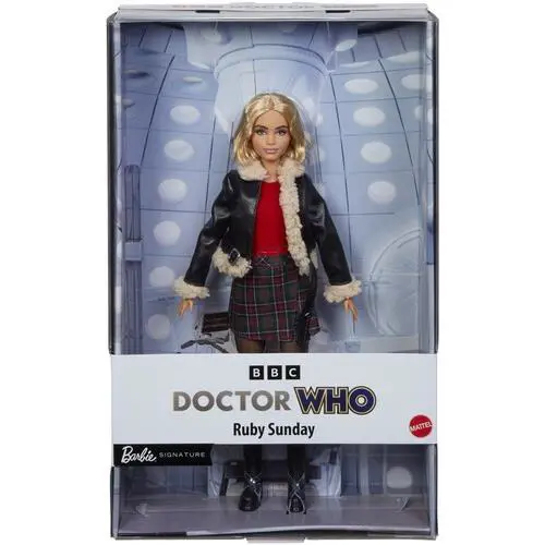 WB Mattel Collectible-doctor Who Ruby Sunday Barbie Doll Large Item Collectible