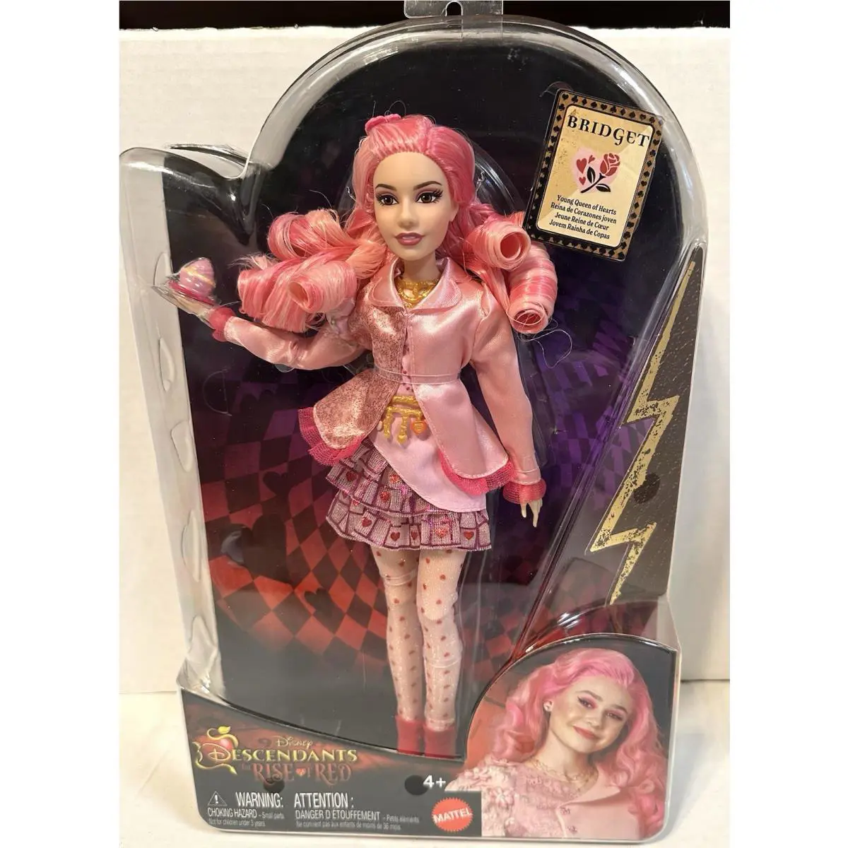 Disney Descendants The Rise Of Red Bridget Young Queen of Hearts Fashion Doll