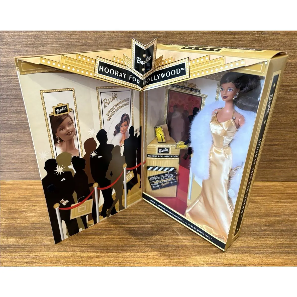 Barbie Hooray For Hollywood Doll Brunette Hispanic Special Edition B3324 - Doll Hair: Brunette, Doll Eye: Brown