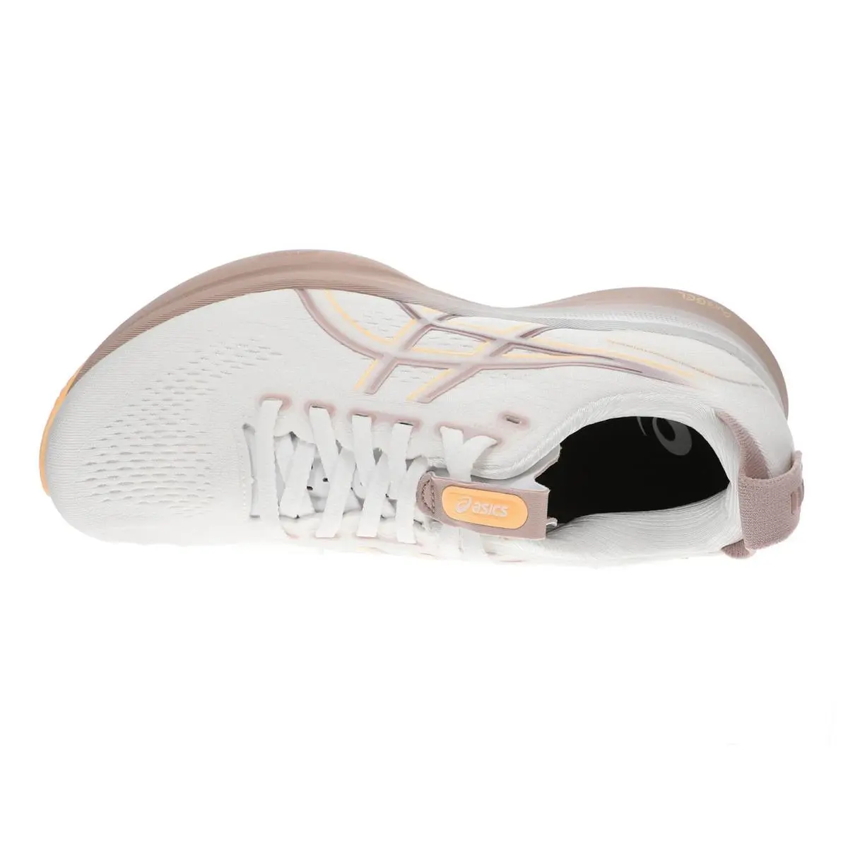 Asics shoes - White/Orange Glow 6