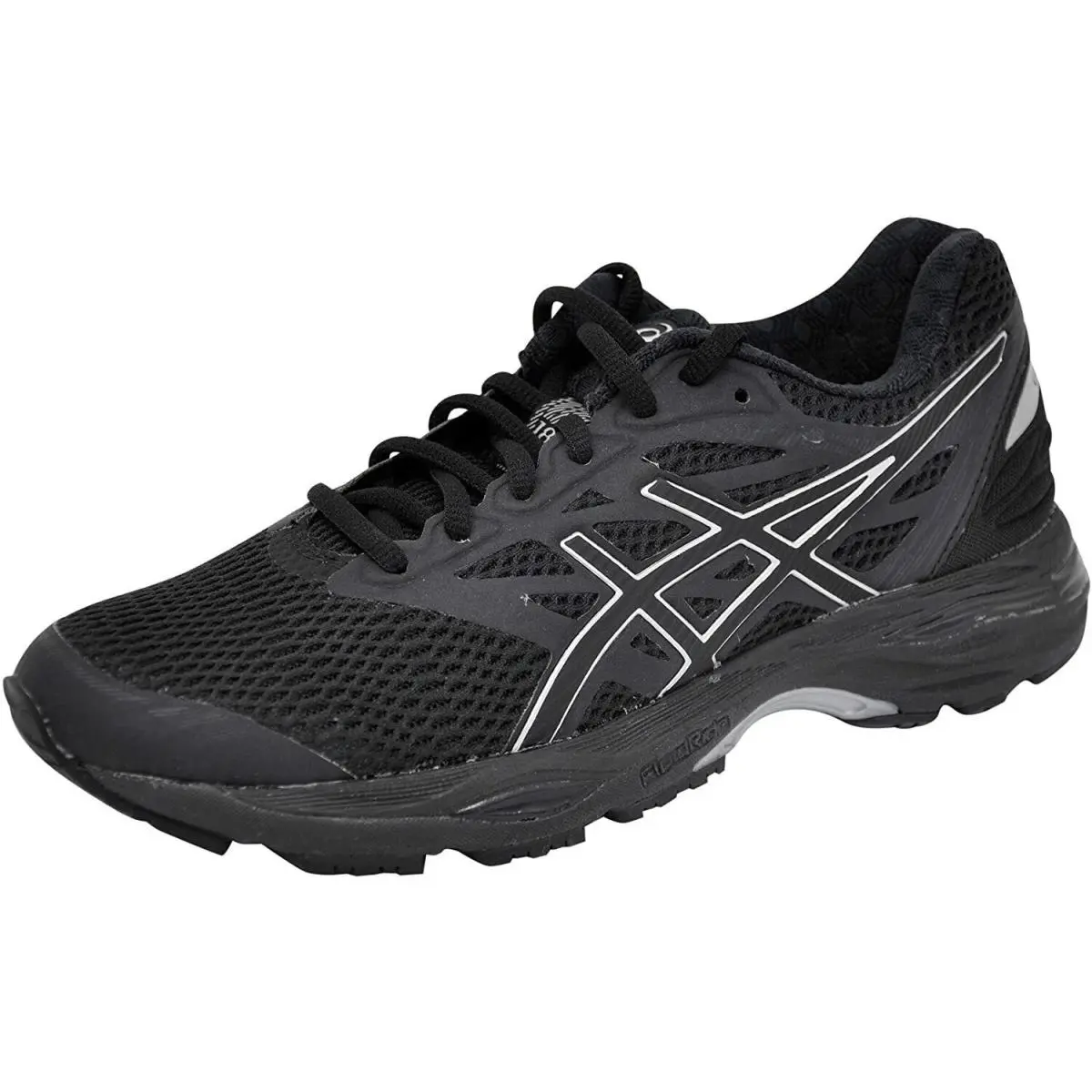 Asics Women`s Gel-cumulus 18 Running Shoes Sneakers sz 10.5 Black / Silver T6C8N