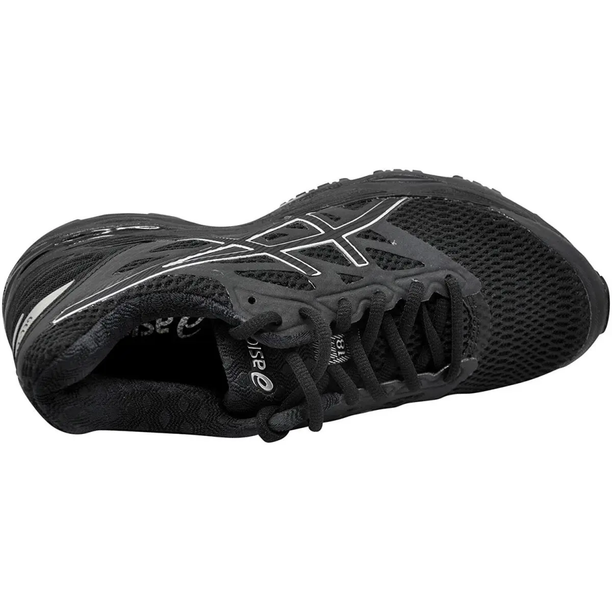 Asics shoes - ASICS GEL-CUMULUS 18 - T6C8N-9093 - Black/ Silver/ Black 2