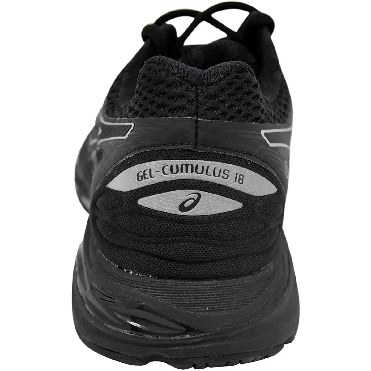 Asics shoes - ASICS GEL-CUMULUS 18 - T6C8N-9093 - Black/ Silver/ Black 7