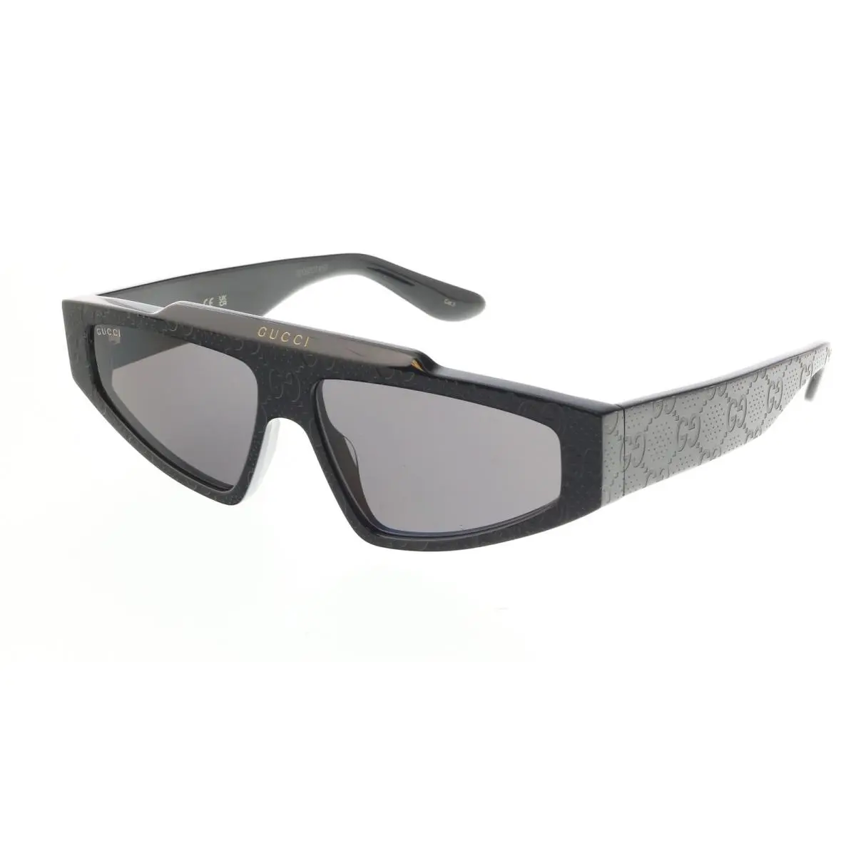 GG1591S-001 Black Shield Mens Sunglasses by Gucci