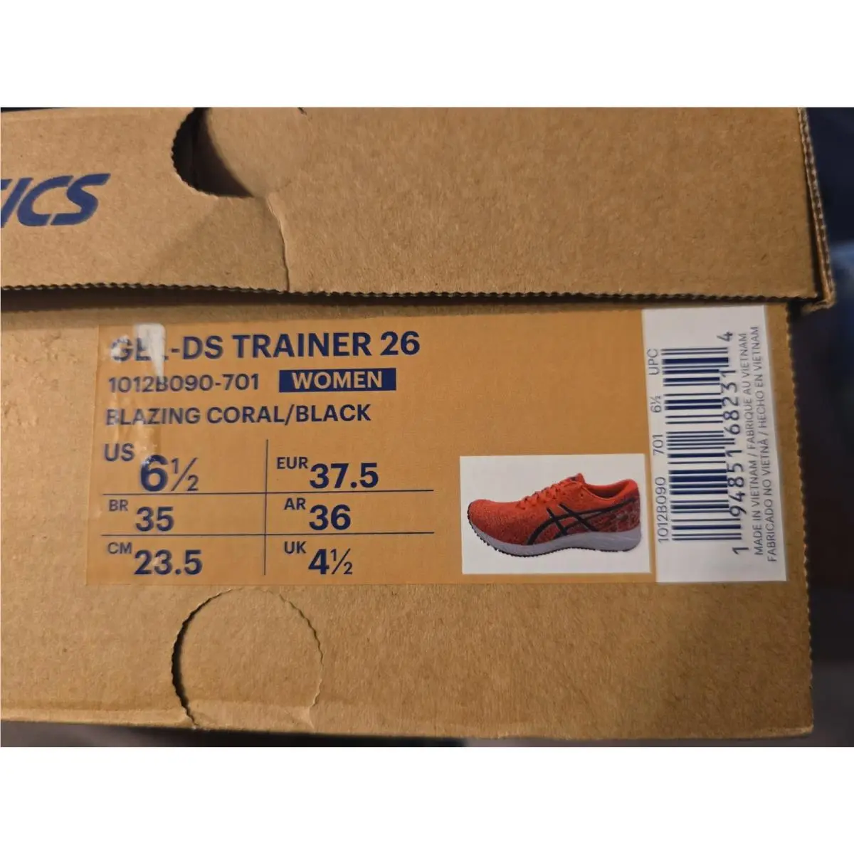 Asics shoes - ASICS Gel DS - Gel - 1012B090-701 - Pink (UPC: 194851682314) 5